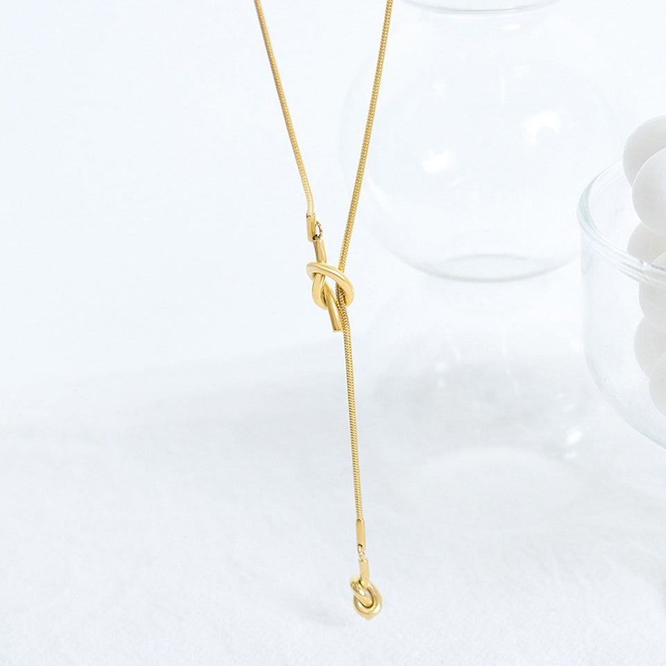 Y-Shaped Necklace