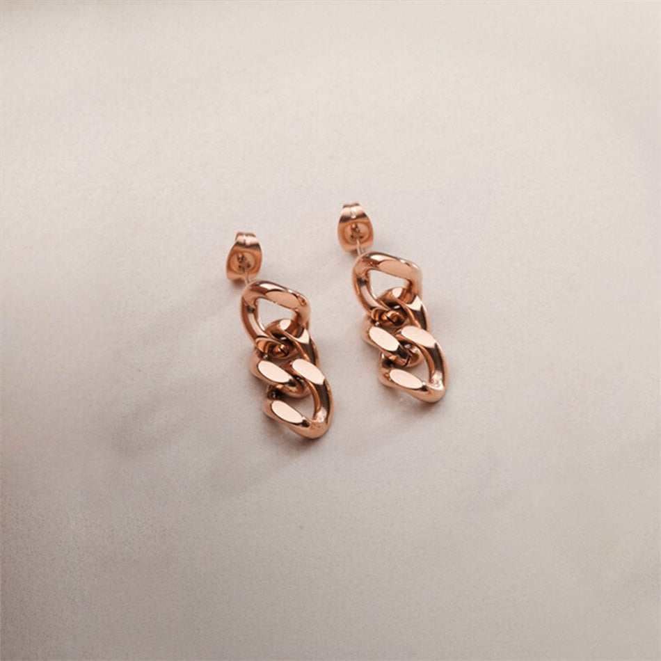 Chain Stud Earrings