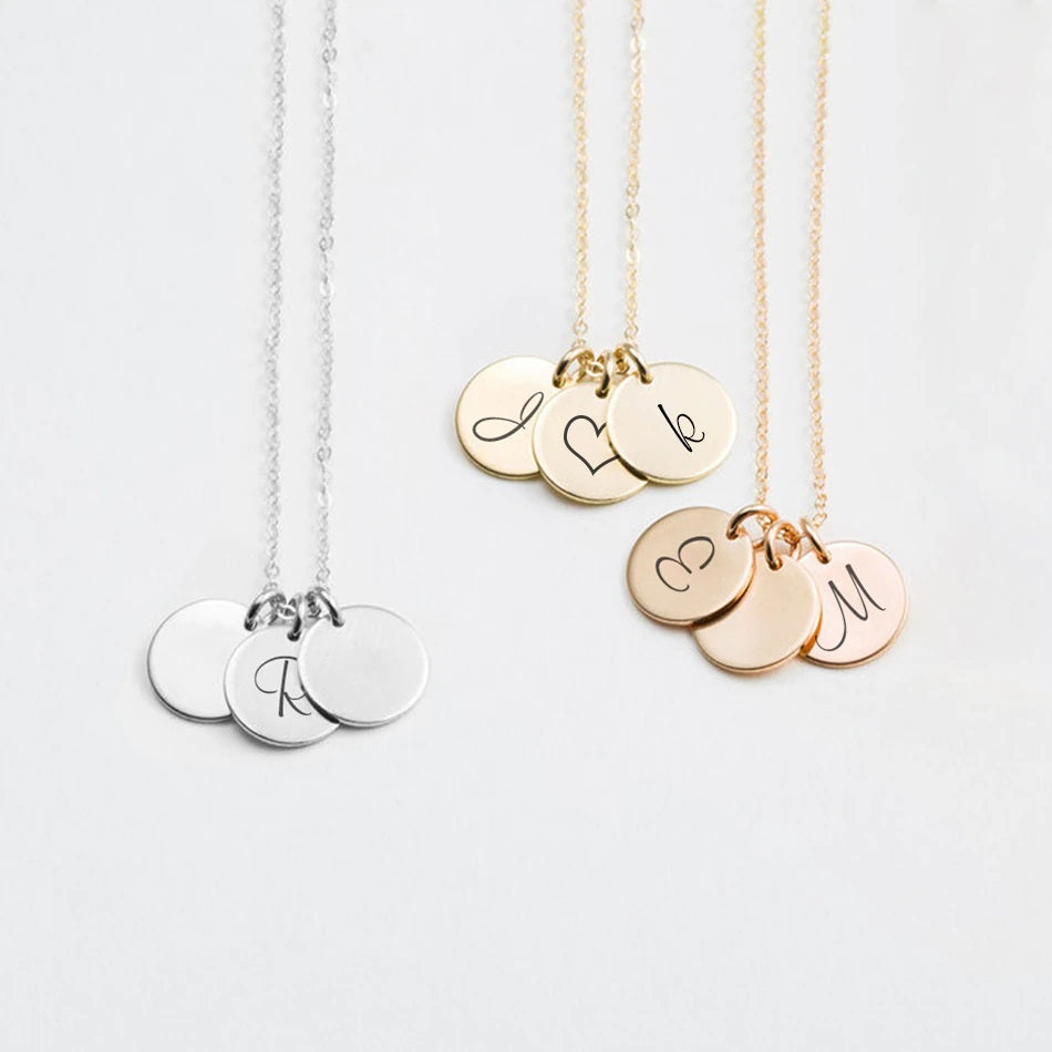 Stacker Disc Necklace