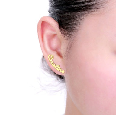 Name Earrings