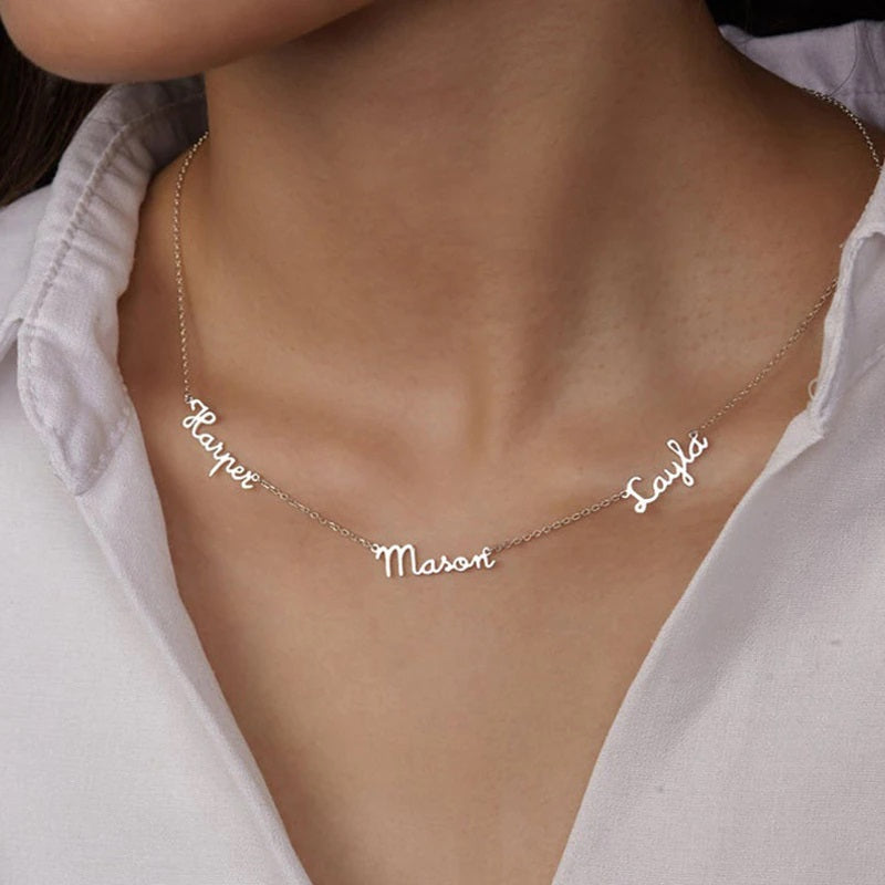 Multiple Names Necklace