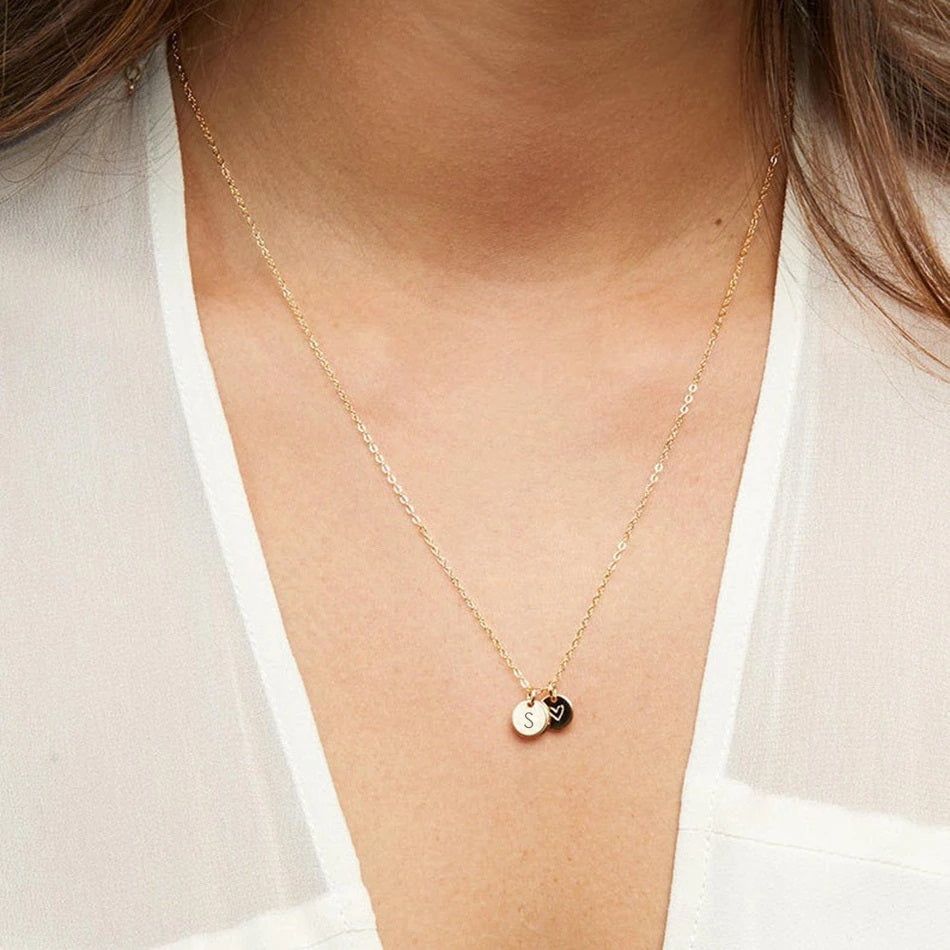 Stacker Disc Necklace