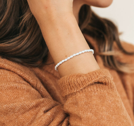 Rice Pearl Bracelet