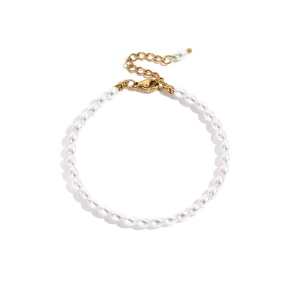 Rice Pearl Bracelet