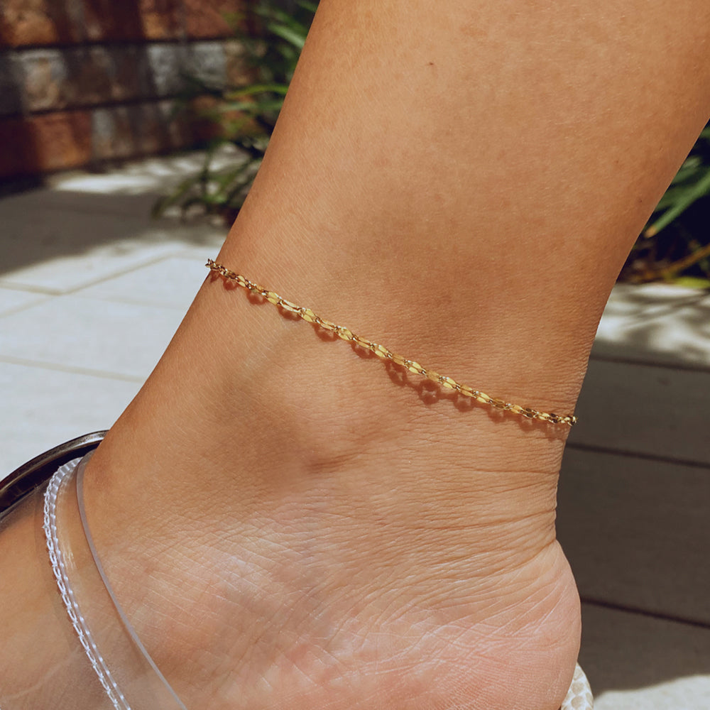 Lip Chain Anklet