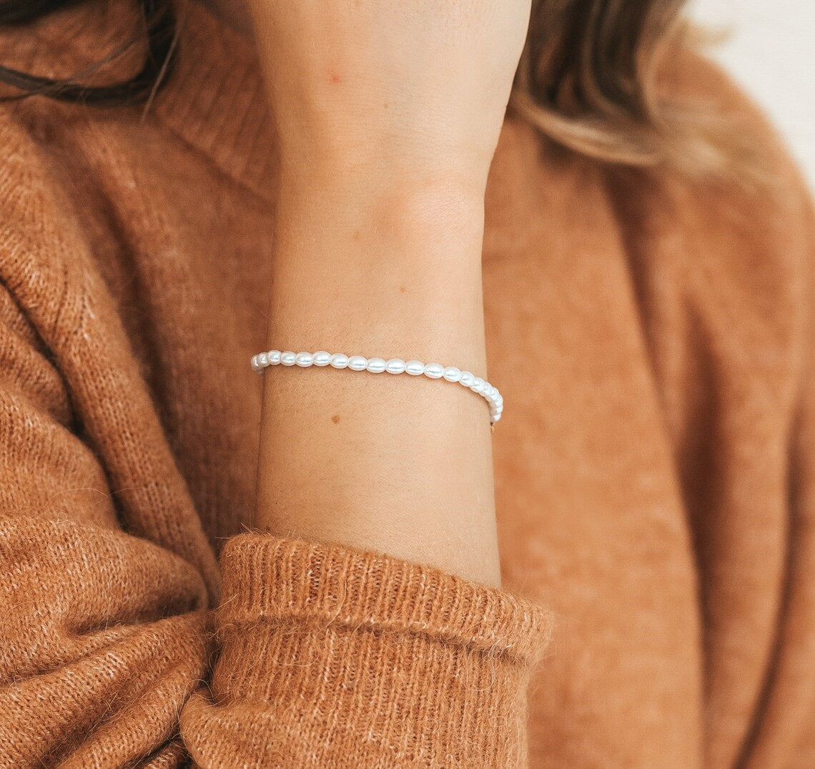 Rice Pearl Bracelet