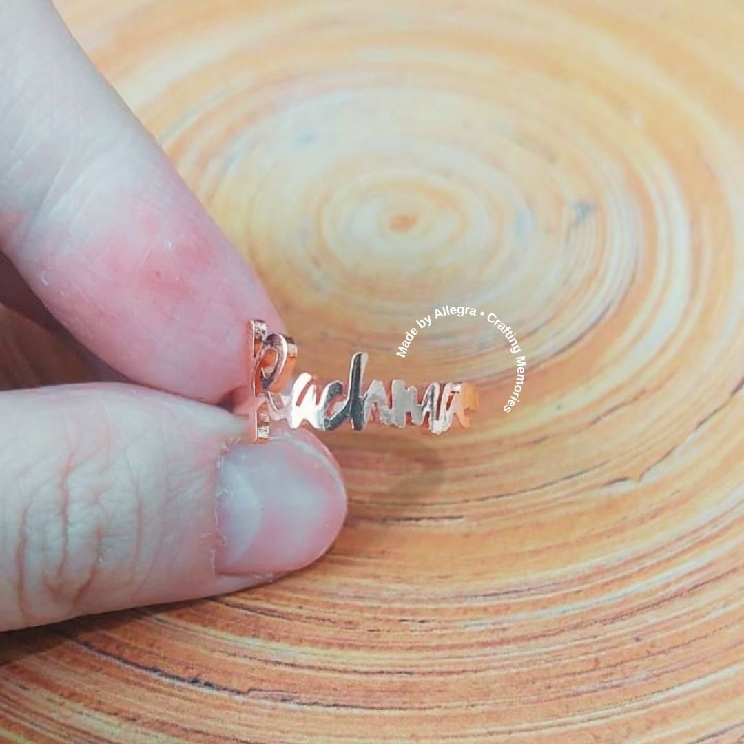 Handwriting Ring
