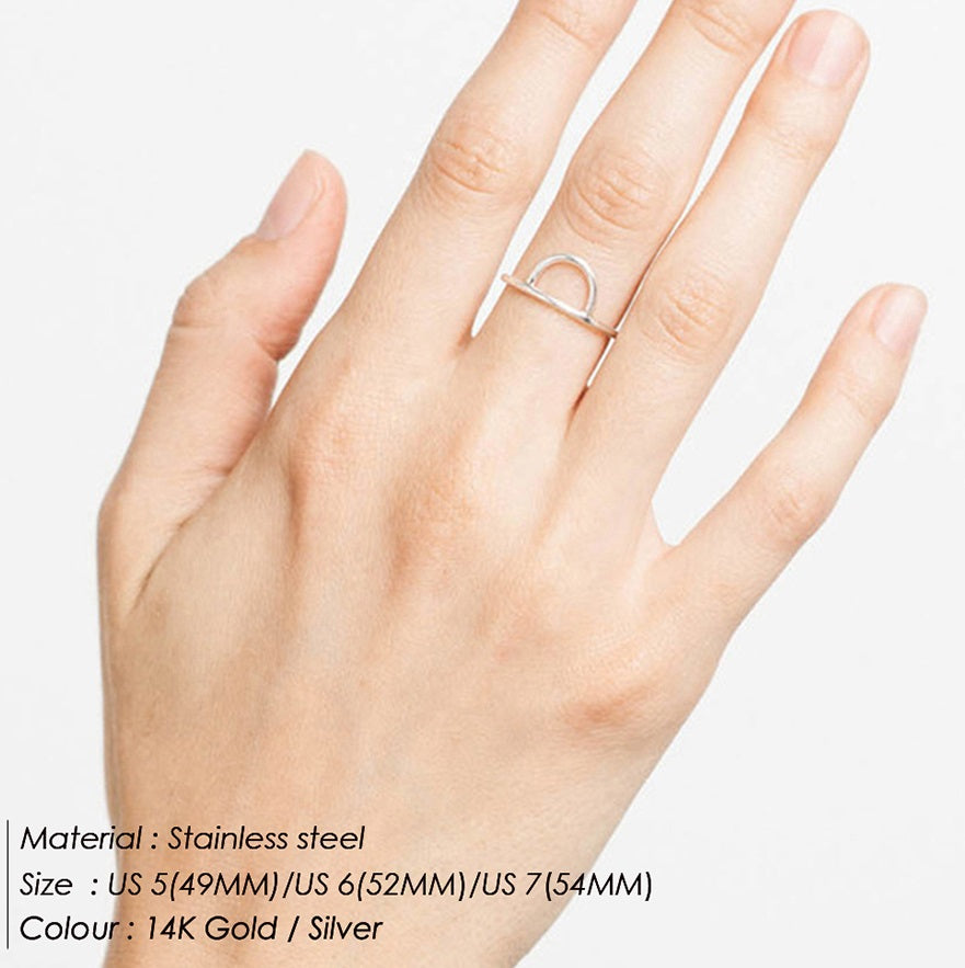 Half Moon Ring