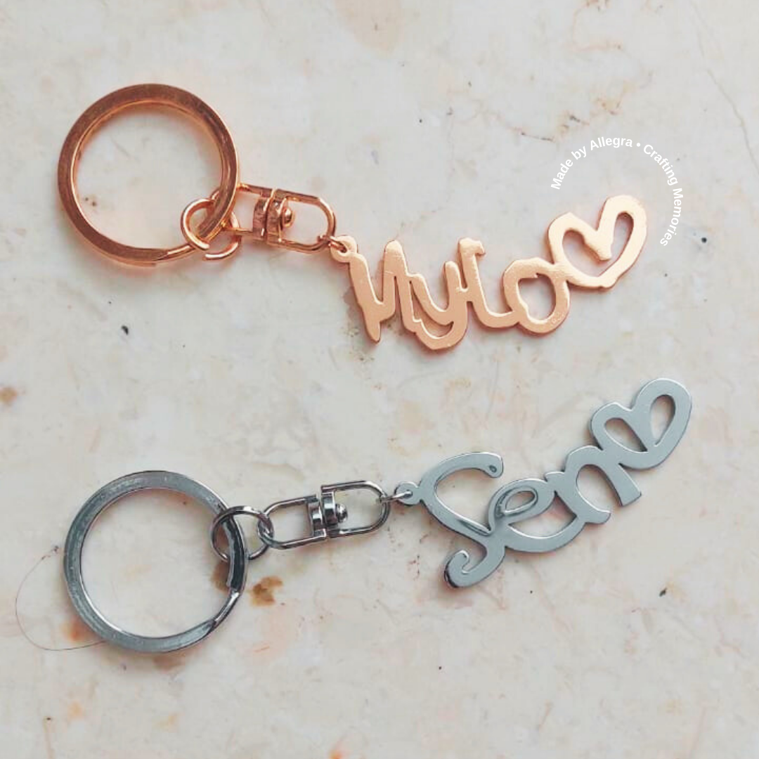 Handwriting Keychain