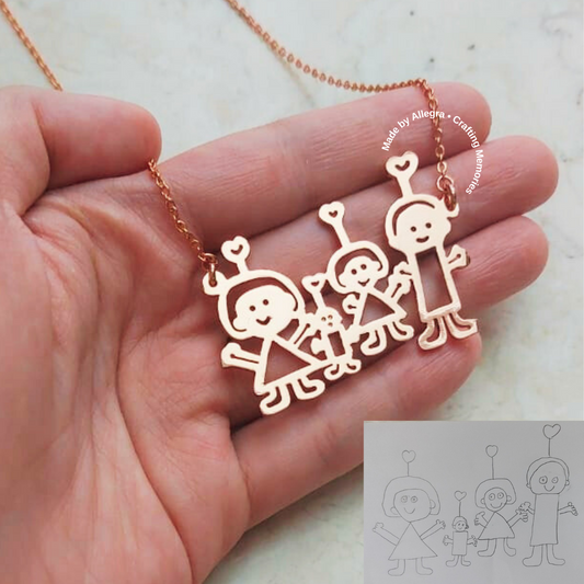 Drawing Necklace (Family)