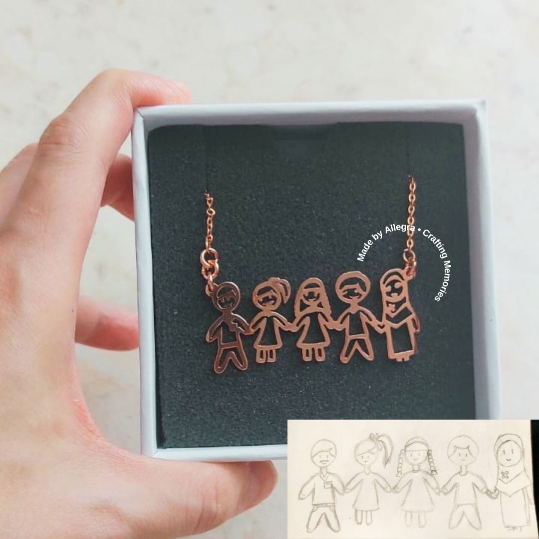 Drawing Necklace (Family)