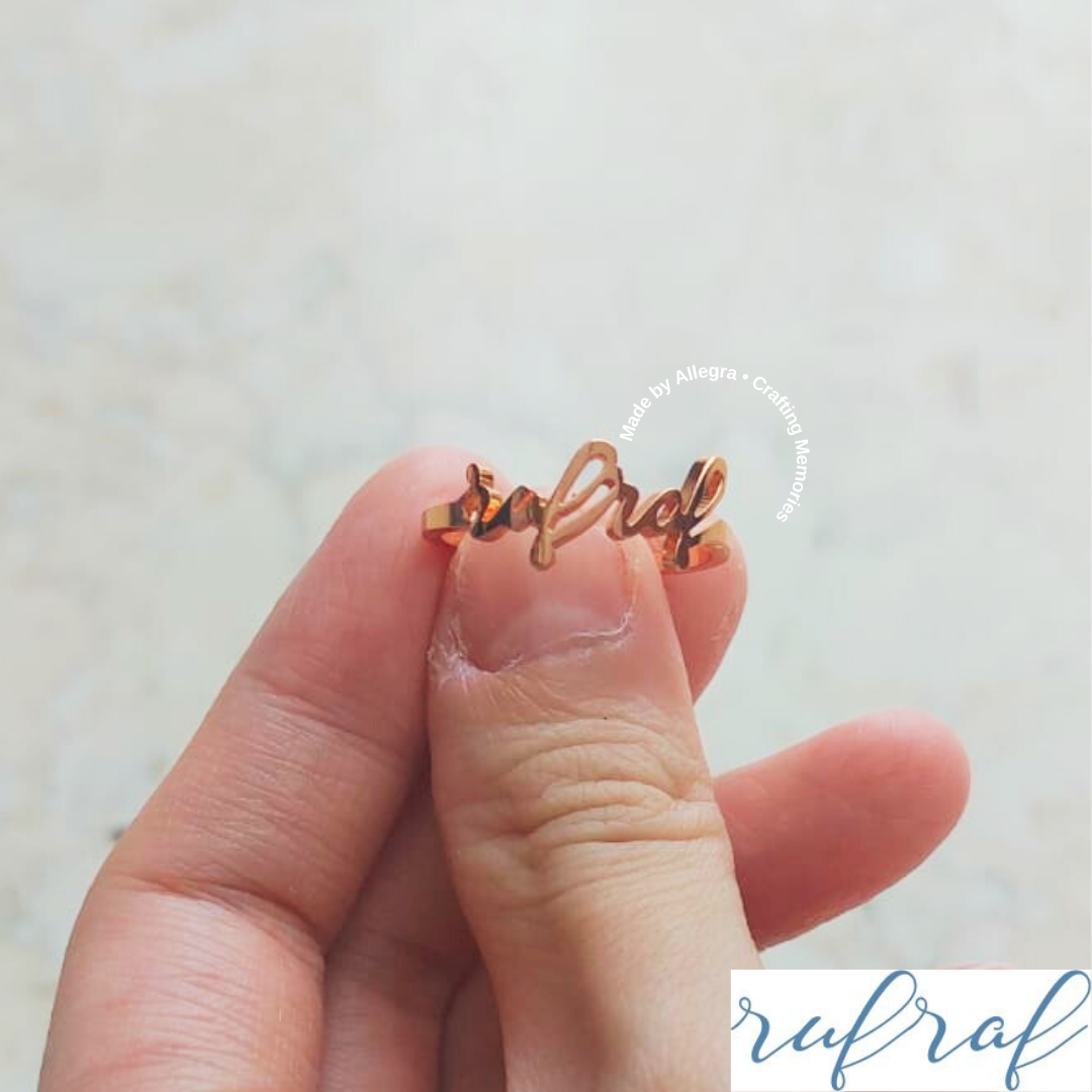 Handwriting Ring