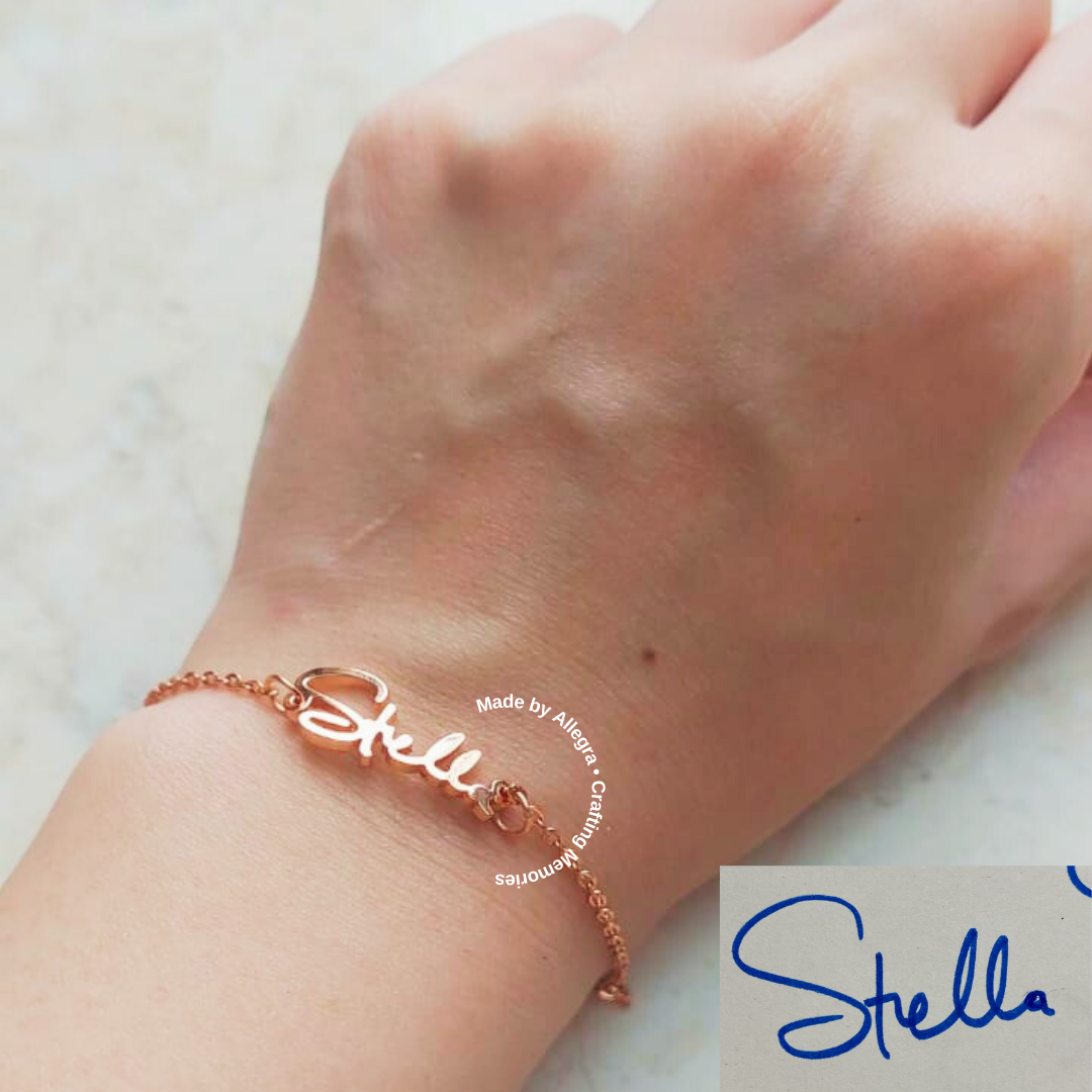 Handwriting Bracelet