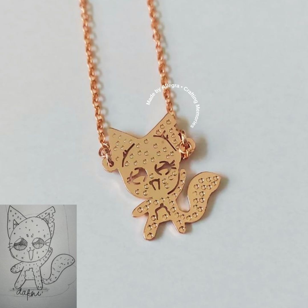 Drawing Necklace