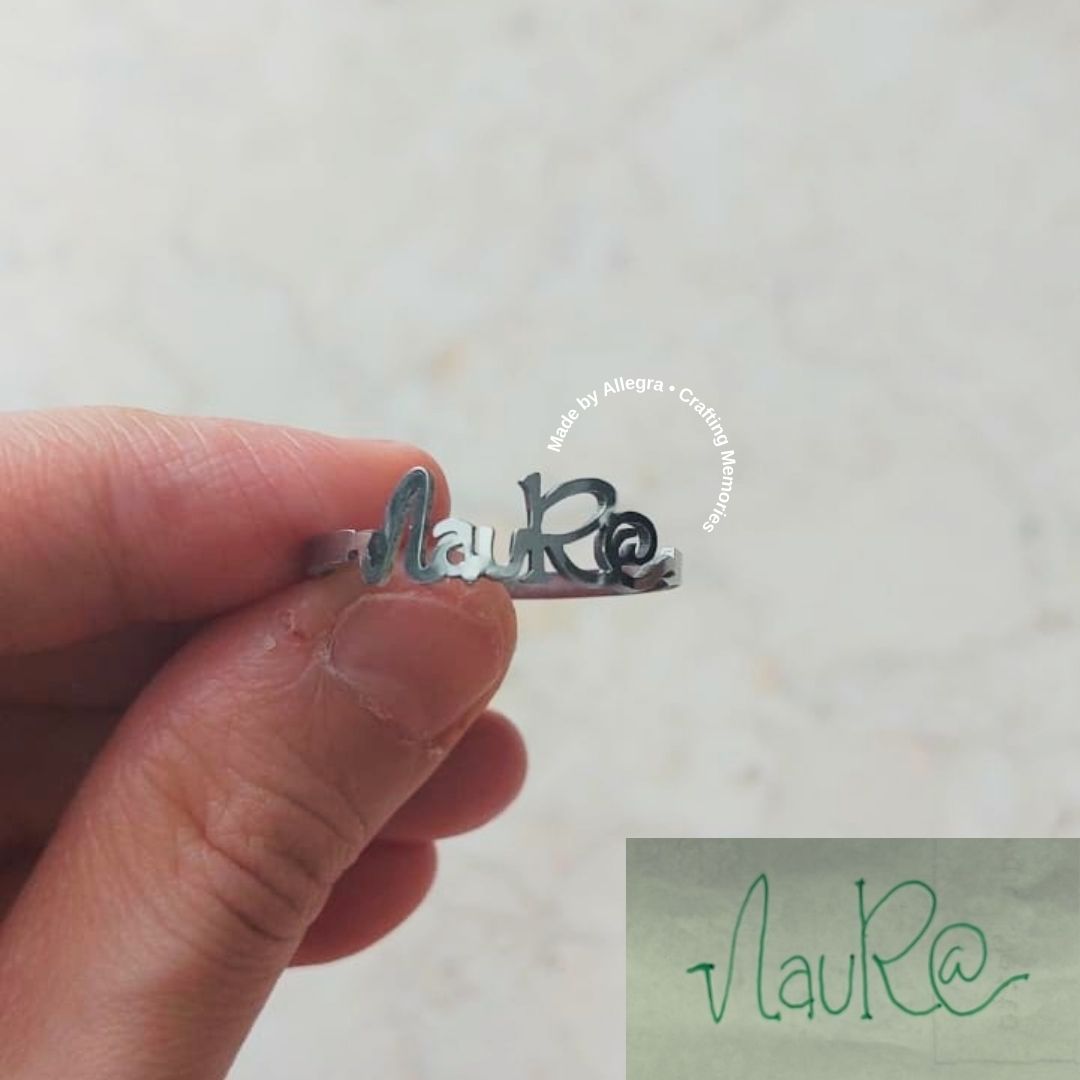 Handwriting Ring