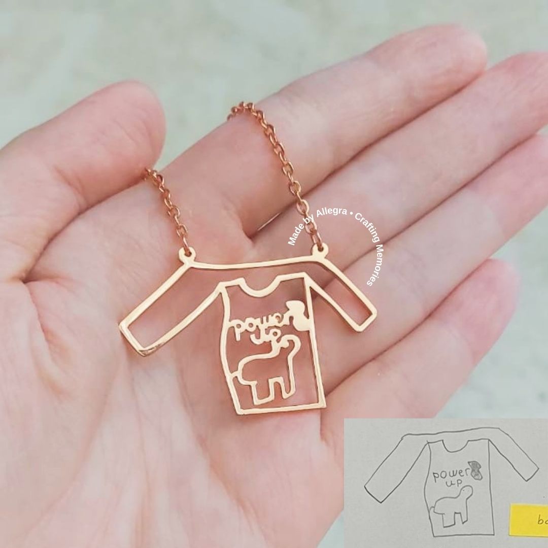 Drawing Necklace