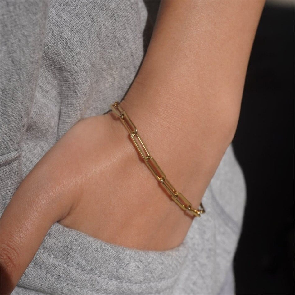 Paper Clip Bracelet