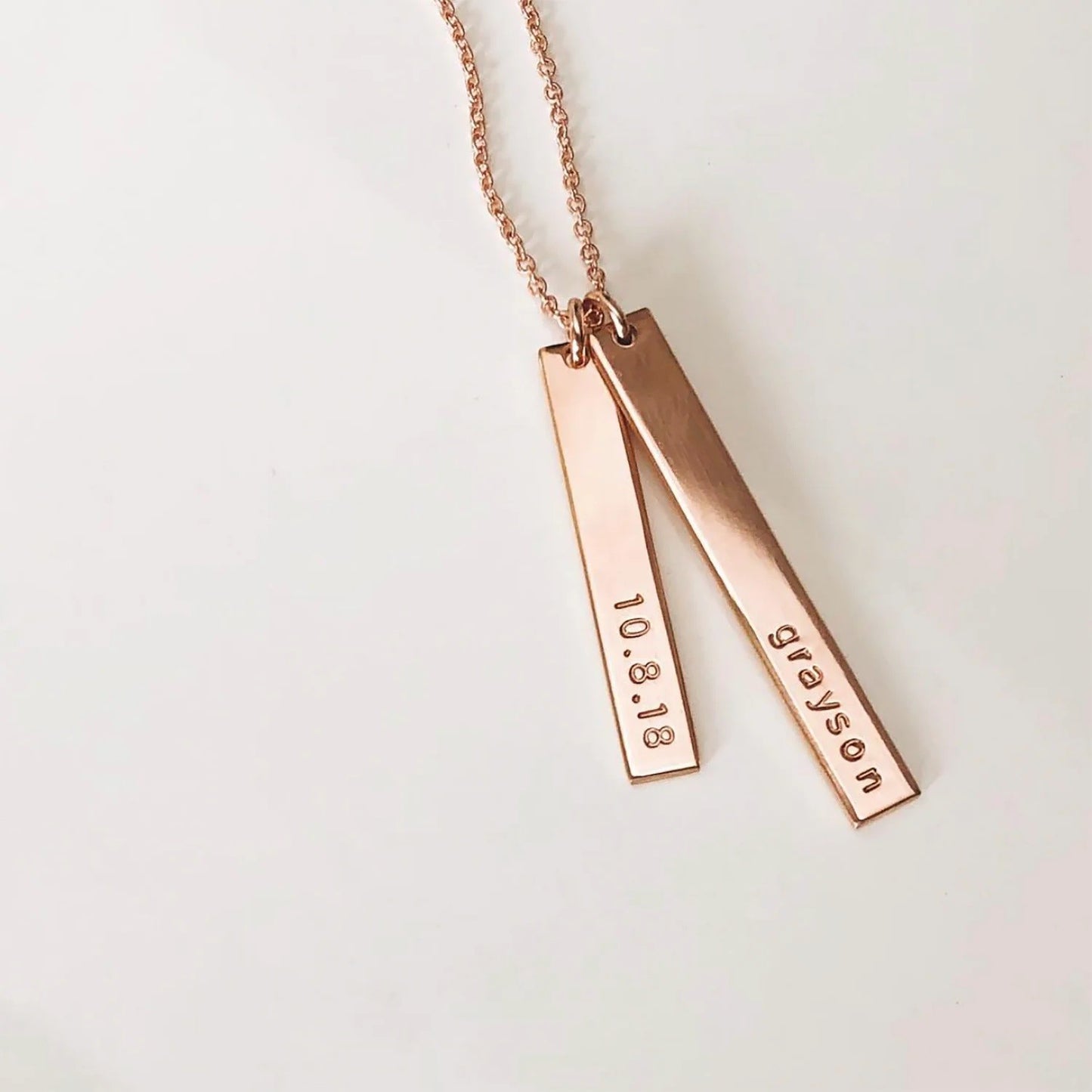 Vertical Bar Necklace