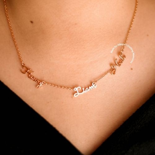 Multiple Names Necklace