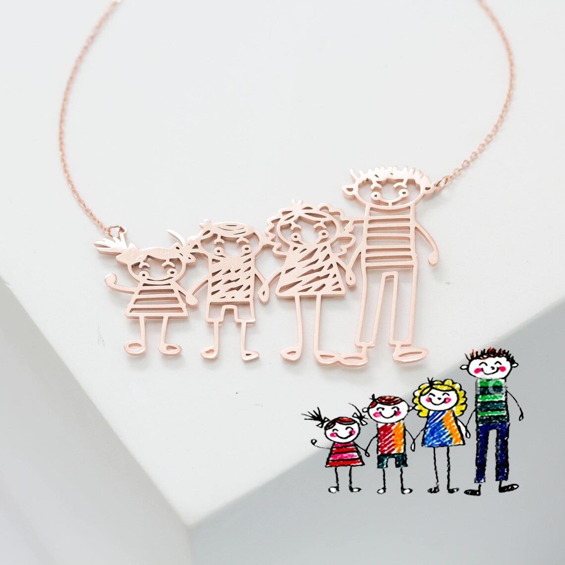 Drawing Necklace (Family)