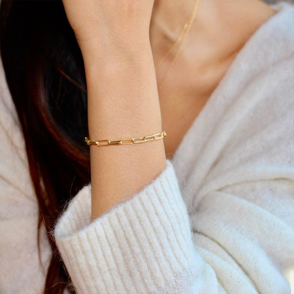 Paper Clip Bracelet