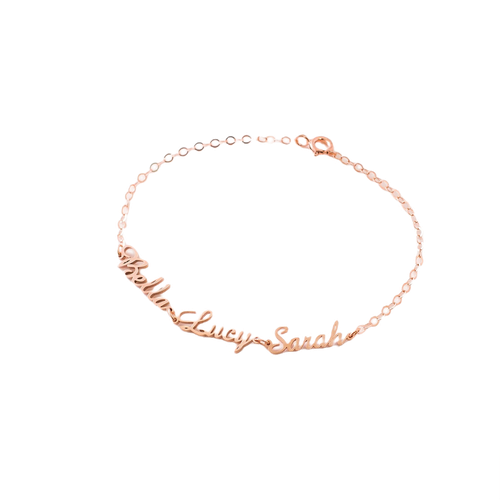 Multiple Name Bracelet