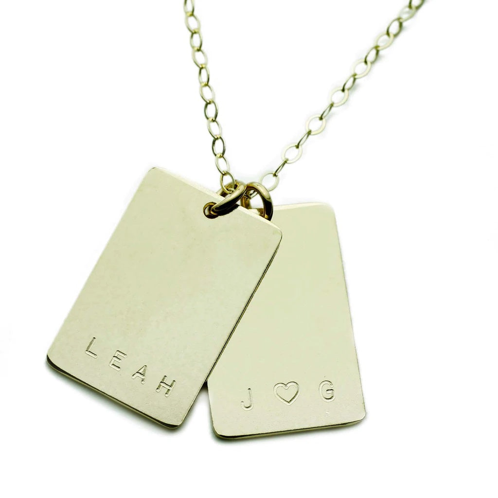 Rectangle Pendant Necklace