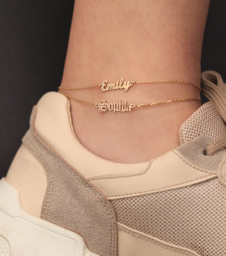 Name Anklet