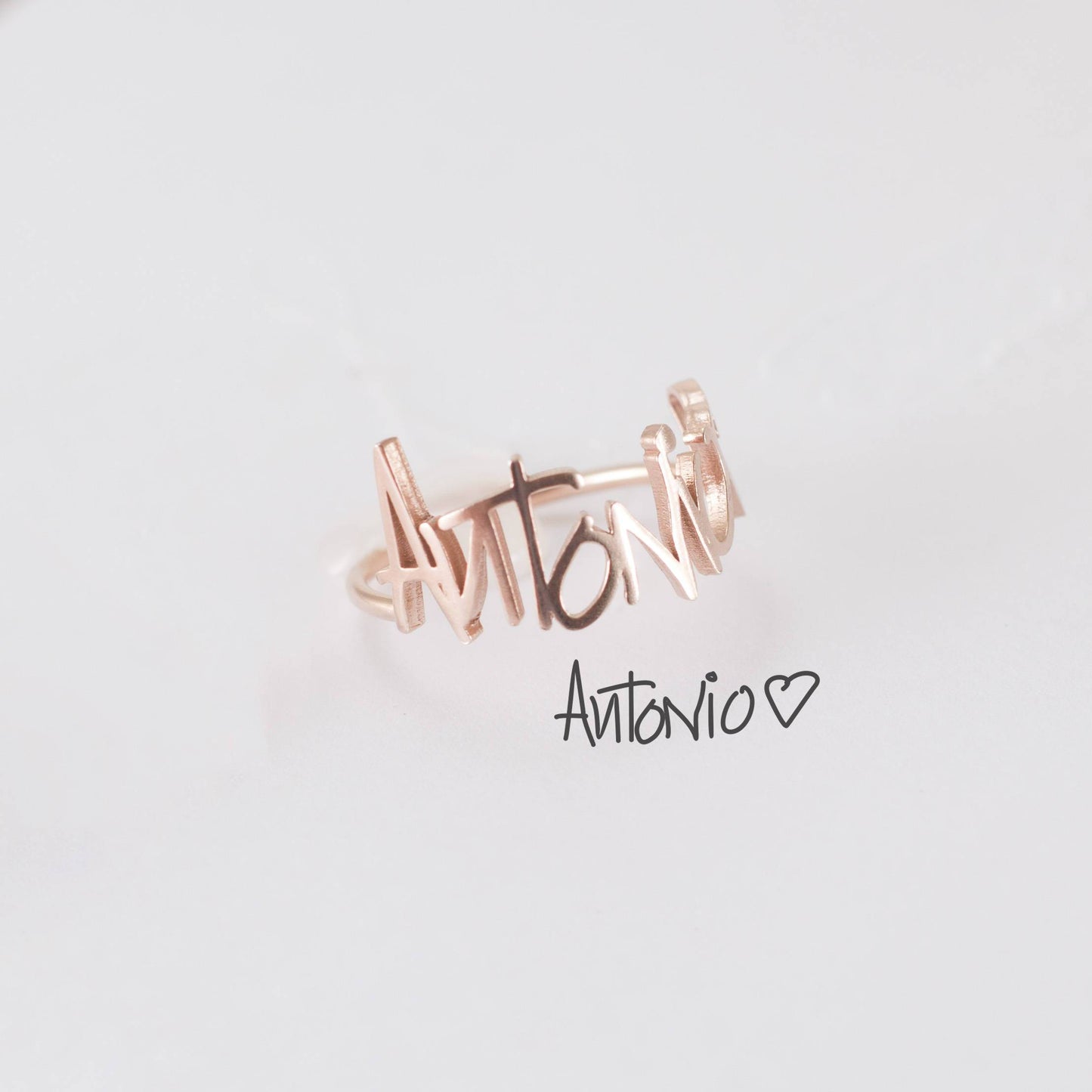 Handwriting Ring