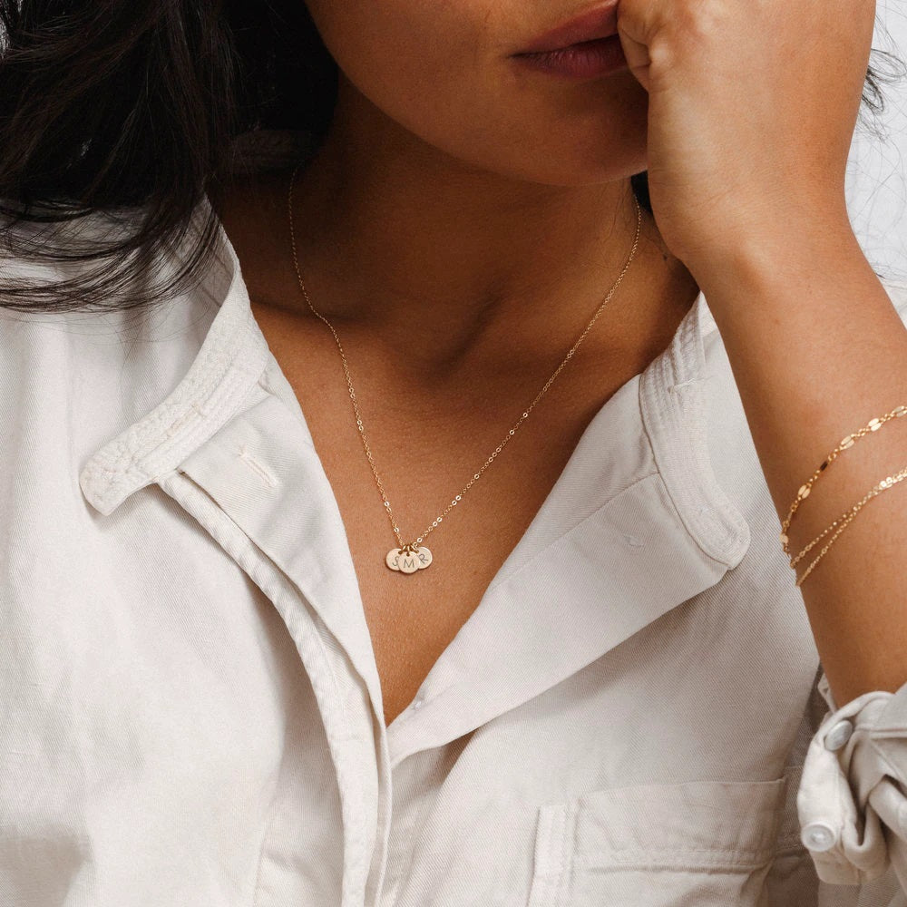 Stacker Disc Necklace