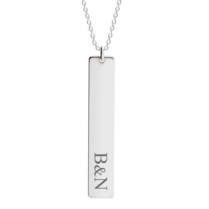 Vertical Bar Necklace