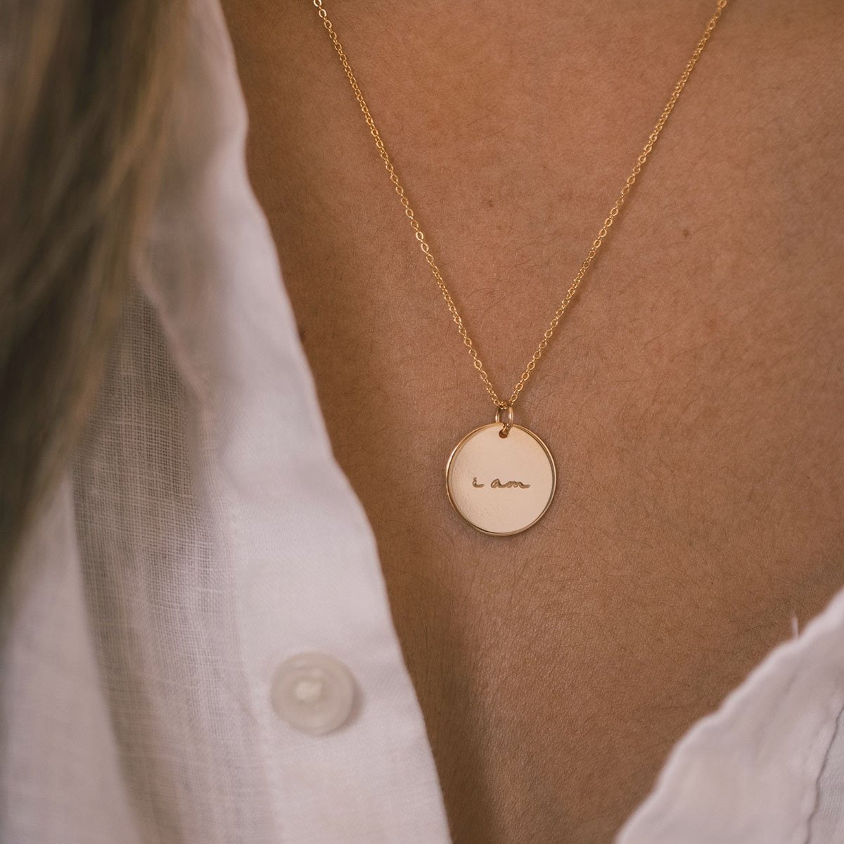 Disc Necklace