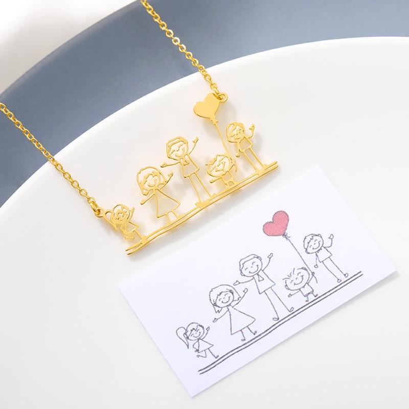 Drawing Necklace (Family)